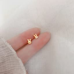Lovely Small Earrings Piercings Wing Heart Stud Earrings For Women Gold Color 925 Silver Needles Ear Stud Jewelry For Teen Gift