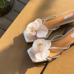 1 Pair Simulation Coloful Thai Fairy Butterfly Flower Shoe Buckles Butterfly Orchid Phalaenopsis Shoe Flower Sandals