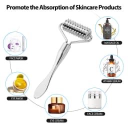 Face Eye Massage Roller Stick Eye Cream Applicator for Anti Wrinkle Dark Circles Facial Lifting Mixing Spatulas Scoop Mini Spoon