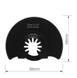 1PC 10/20/34/45/65/88mm Saw Blade Oscillating Tool Renovator Multimaster Tool Saw Blade Power Tool Accessory for Wood Metal PVC