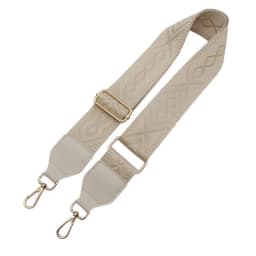 IGNICASE New Rhombus Wide Shoulder Strap Adjustable Solid Color Versatile Webbing Accessories Women's Bag Replacement Belt