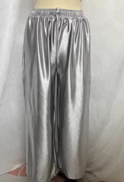 Spring Summer 2026 New Women's Drawstring Casual Floor Pants Wide Leg Pants