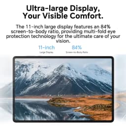 HONOR Pad X8a,EU Version Tablet,11-inch High Refresh Rate Eye Comfort,8300mAh Battery, Quad-speaker, Slim Metal Design, HONOR Android Tablet