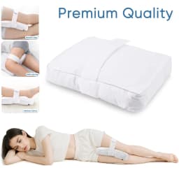 Memory Foam Single Leg Pillow, Knee Pillow For Side Sleepers, With Adjustable Straps, Leg Cushion Pad Suitable For Side Sleeping