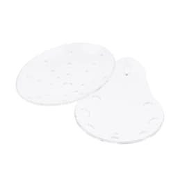 Hot Sale Eye Protection Eye Shield Breathable Single Eye Shield Porous Plastic Transparent Eye Shield Ophthalmic Oval Eye Shield