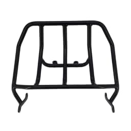 PANICAL Motorcycle Passenger Backrest Sissy Bar Luggage Rack Holder Rear Trunk For BMW K1600B K1600 2018-2023 Black Leather