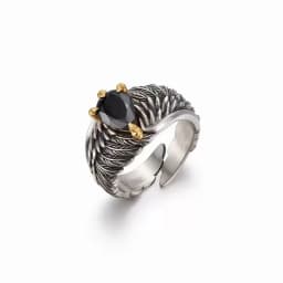 925 Sterling Silver Sanding Face Adjustable Rings For Women Ladies Elegant Luxury Quality Jewelry Accessories Jewellery