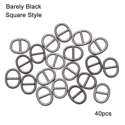 20/40Pcs 5mm/6mm Mini Ultra-small Tri-glide Belt Buckles for Doll Bags Metal Buckles DIY Doll Buttons Shoes Accessories