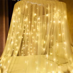 Battery Operated Home Decoration Curtain LED String Lights Fairy Lights Bedroom Wedding Birthday Party Decorations 3/6M