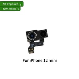 100% Tested Back Rear Camera Module For iPhone 12 13 14 15 16 Pro Max Mini Plus, Main Lens Flex Cable Replacement Repair Part