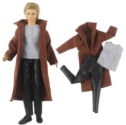 1 Set Doll Clothes Corduroy Outfit for 12 inch Ken Doll Many Style for Choice