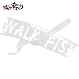 WALK FISH 10Pcs Spinpoler 60MM 80MM Lifelike Fish Lure Bait Worms Artificial Silicone Soft Lure Bass Pike Fish Lure Wobbler