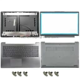 New For IdeaPad 3 15ALC6 15ITL6 15ADA6 2021 Laptop LCD Back Cover Front Bezel Palmrest Bottom Case Keyboard Hinges