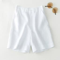 Women's Shorts Linen Half Knee Length Mid Wide Female Short Pants Bermuda Offer Aesthetic Hot Streetwear Korean Style For Summer