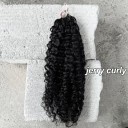 Feather Crochet Human Hair Pre-Separated Curly Bulk Hair for Braiding Human Hair Knotless Crochet Hair Extensions 14-18inch