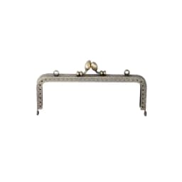 Square Glossy Gold Basic Metal Purse Frame Kiss Clasp Lock DIY Bag Accessories 8.5/10.5/12.5/15/18/20.5 CM Bag Frame Buckle