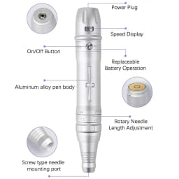 New Wireless PMU Machine Permanent Makeup Kits, Tattoo Pen For Lip/Eyeliner / Eyebrows Microshading Microblading Tattoo Kits