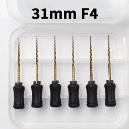 Dental Tools Gold Flexible Files Hand Endo Rotary Files Golden Endodontic Files 21/25mm NITI Endo Titanium Instrument Dentistry