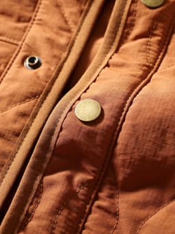 Retro Japanese Style! Gourd Shaped Lightweight Warm Cotton Jacket for Couples Autumn Winter Fashionable No Collar Trendy Cott...