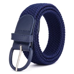 Women's Elastic and Elastic Woven Belt in One Outfit, Casual and Versatile Denim Belt for Men and Women