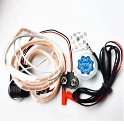 Copper Coil Audio Sender Voice Inductive Transmitter Induction Earphone Loop for Nano Magnet Earpiece Hearing Aids 3.5"/type-c