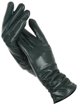 Simple Women's Gloves Winter Warm Plus Velvet Short Thin Touch Screen Gloves Driving Color Women's Leather Gloves High Quality