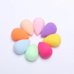 1Pcs Sponge Cosmetic Puff Bulk Wholesale Beauty Egg Gourd Water Drop Beveled Makeup Egg Soft Make Up Puff Beauty Makeup Tool