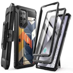 For Samsung Galaxy S24 Ultra Case 2024 SUPCASE UB Pro Full-Body Dual Layer Rugged Belt-Clip Case with Built-in Screen Protector