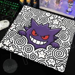 Gaming Small Mousepad Pokemon-Gengar Mouse Pad PC Gamer Desktop Decoration Pads Office Laptop Mouse Mat desk accessories Carpet