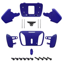 eXtremeRate Replacement Redesigned K1 K2 K3 K4 Back Buttons Housing Shell for ps5 Controller, RISE4 Remap Kit - 19 colors