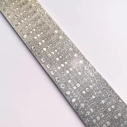 1piece New Pattern Damascus Steel for DIY Knife Making Material VG10 Sandwich Steel Knife Blade Blank Has Been Heat Treatment