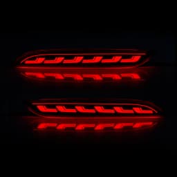 LED Rear Bumper Reflector Light For Chevrolet Cavalier 2020 2021 2022 Brake Warning Dynamic Turn Signal Lamp Car Accessories 12V