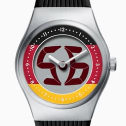 Creative Quartz Wristwatch with Flashing Animated Dial Silicone Strap Fashion Casual Watch Unique New Gift for Men Women