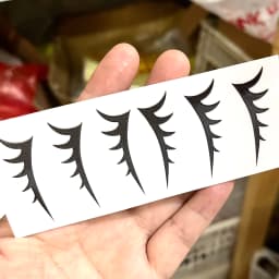 38cm Mokoko Eye Stickers For Labu Eye Makeup Color False Eyelash Customization Gorgeous And Exquisite Periphery Stickers