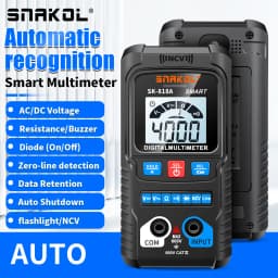 Profesional Digital Multimeter AC DC NCV Smart Multimeters Multimetro Ohm Voltage Meter Auto Range 600V Electrician Tester