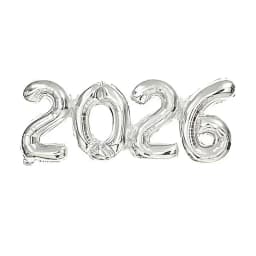 2026 Crown Number Foil Balloons, Happy New Year Eve Party Decorations, Photo Booth Props & Christmas Home Decor Supplies