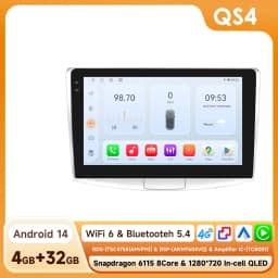 8G+256G AURAAI 2K Screen For Passat B7 B6 CC 2010-2015 Car Radio CarPlay Android Auto 4G WIFI GPS BT DSD ADAS Dual Mic 360Camera
