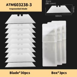 Utility Hook Blades Steel Razor Blades Safety Horn Knife Blades for Cutting Carpets,Wallpaper Tools 10/20/30/50pcs