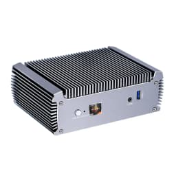 Topton FU02 Fanless Mini PC AMD Ryzen 7 7730U 8 Core 16 Threads Barebone PC 2 LANs Desktop Gaming Computer Windows 11 2x4K WiFi6