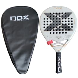 NOX AT10 ML10 3K 12K 18K 2023-2026 Padel Racket Carbon Fiber Surface with EVA Memory Flex Foam Core Lightweight Padel Racquet