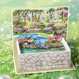 Journal GO 5cmx2m Dream Estate Scrapbook Landscape Tape Stickers for Collage Junk Journal Decoration Masking Tape Stationery