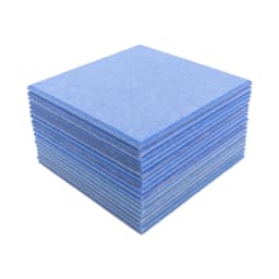 18 Piece Acoustic Panels Soundproofing Wall Panels 30*30cm 9mm Thick Polyester Fiber for Home Office Studio KTV Cinema Bedroom Decoration