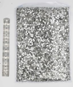 Wholesale Flatback Crystal AB Non Hotfix Rhinestones in Bulk Package SS3-SS20 Clear AB Strass for Nail Art Decoration