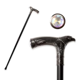 10 Colors Eagle-Head With Transparent Diamond Man Luxury Fashion Walking Stick Women Decorative Elegant Walking Canes