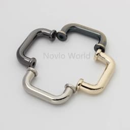 10-50 pieces 6 colors 21mm 22mm 7/8'' old silver metal u shape arch bridge for chains bag shoulderbag connector hanger