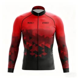 Rvouei Team Autumn Cycling Jersey Bib Pants Set Ropa Ciclismo Bicycle MTB Clothing Road Bike Suit Men Long Sleeve Bicicleta Set