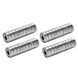 20-100pcs Ball Bearings 608ZZ ABEC-7 Deep Groove Miniature Bearings For Skateboard Scooter High Carbon Steel Single Row Bearings