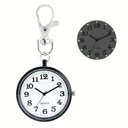 New Tiny Cute Quartz Pocket Watch with Keyring Minimalist Quartz Nurse Watch for Women Men Doctor Student Vintage Pendant Watch