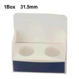 1 Set Coin Storage Stamp Holder Square Cardboard Case Coin Album Collection Coin Holders Flip Clip Coin Capsules Cover Storage