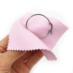 10pcs Silver Polish Polishing Cloth Soft Cleaning Cloth Wipe Wiping Cloth For Silver Gold Jewelry Tools